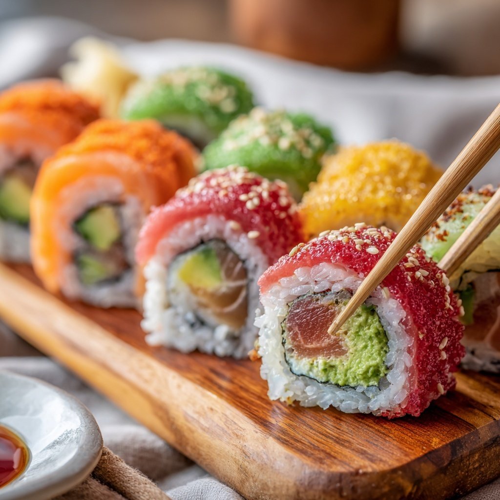 Global Japanese Sushi Rolls