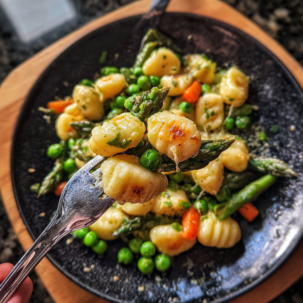 Spring Vegetable Gnocchi Delight