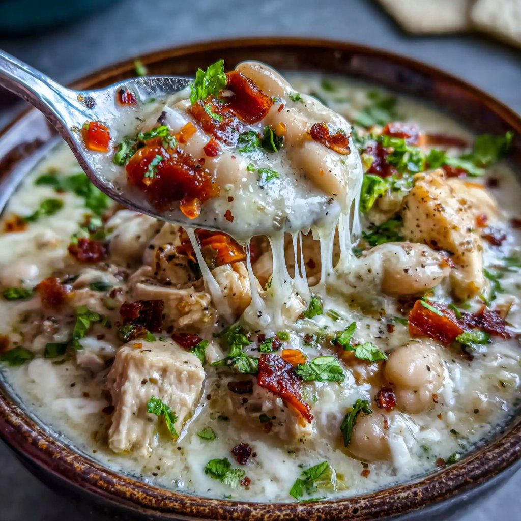 Creamy White Chicken Chili