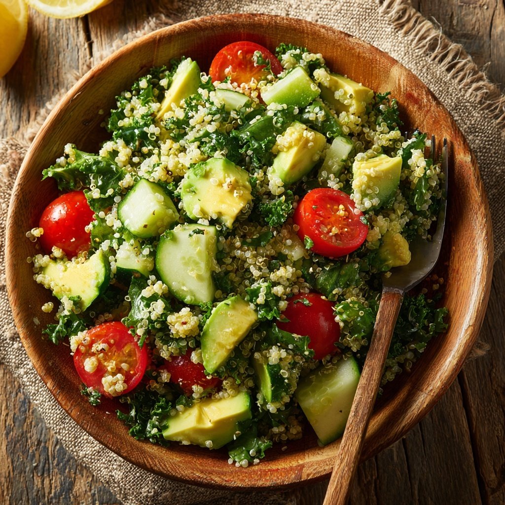 Healthy Avocado Quinoa Salad
